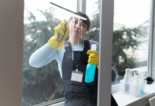 Nettoyage de vitres intérieures et extérieures à Charentilly